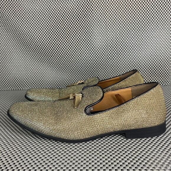 Giorgio Brutini Collide Shoes Mens Size 8 M Gold Blue Slip On Formal Memory Foam main image 7